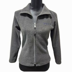 TIMBERLAND Lightweight Gorp Grey Fleece Full Zip Layer Jacket (S)